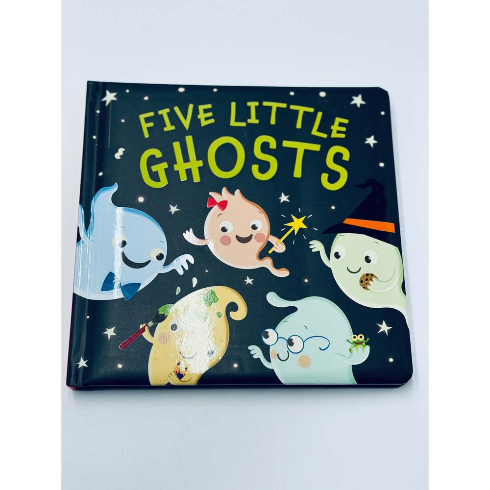 Five Little Ghosts Hardcover Board Book | | Tiger Tales | Halloween